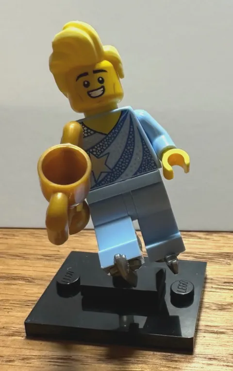 LEGO CMF series 22 ICE SKATER minifigure