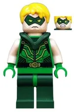 LEGO® Minifig sh0153 - Green Arrow - Hair