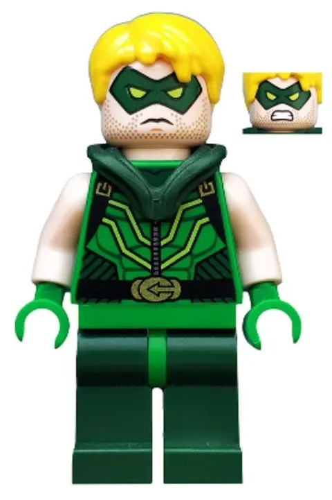LEGO® Minifig sh0153 - Green Arrow - Hair