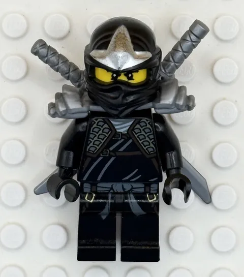 Lego Ninjago  Cole ZX - Minifigure - Rise of the Snakes - Hood/Armor njo0054
