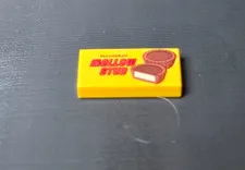 Mallow Cup Parody Custom Lego 1x2 Tile