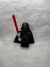 Lego Star Wars Darth Vader Minifigure, Sw1273 75394 75368, Paper Cape White Head