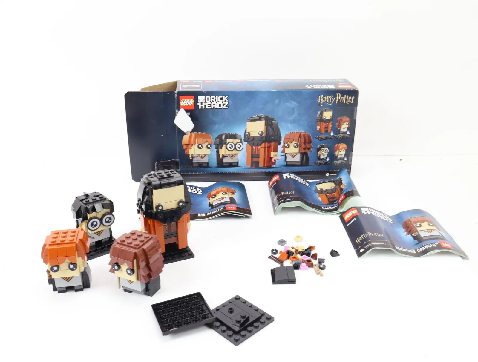 Lego Brick Headz 40495 "Hermione, Ron, Hagrid and Harry" / built, original...