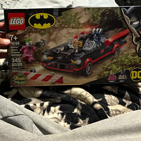 LEGO DC Batman Classic TV Series Batmobile 76188 Set 345 pcs w/ Minifigures