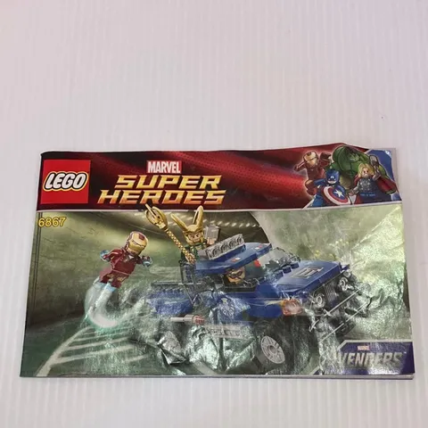 LEGO 6867 Marvel Super Heroes Avengers Booklet manual only