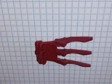 1 piece Bionicle Lego 61806 Dark Red Small Claw Hand w/ Axle Hole or foot 1 pc