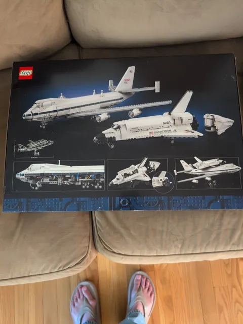 LEGO Icons Shuttle Carrier Aircraft 10360 Officially Licensed 2417 Pieces