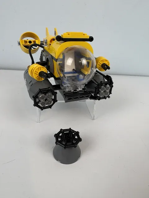 LEGO 60092 CITY Deep Sea Submarine Incomplete