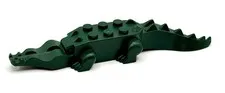 LEGO Dark Green Alligator/Crocidile, Sold as is inv.573