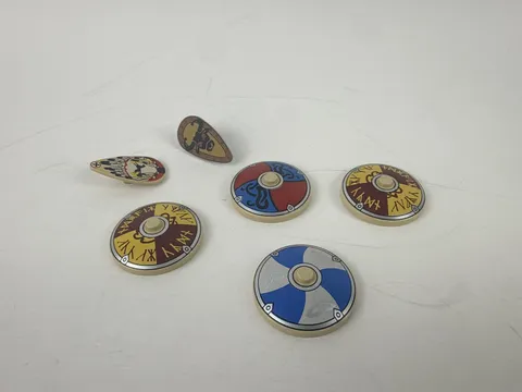 Lego Shields Lot - Castle Vikings, Shield Parts And Accessories