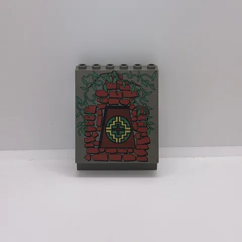 Lego Panel 4x6x6 Sloped with Amazon Brick/Stone Wall Patterns 30156pb01/pb02