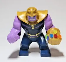 LEGO 76107 MARVEL Thanos Minifigure BIG-FIG w/ Gauntlet + 6 Stones - NEW