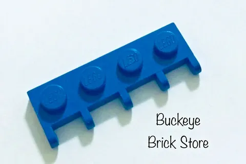 Lego BLUE 1 x 4 HINGE Vehicle ROOF HOLDER 