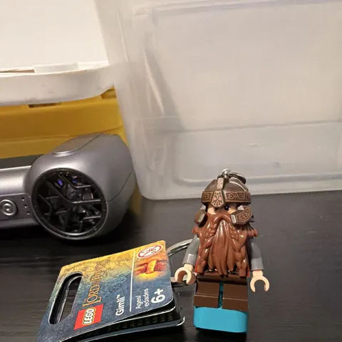 LEGO Gimli Minifigure Keychain The Hobbit Desolation of Smaug Age 6+ (2013)