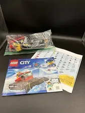 LEGO City Set 60222 Snow Groomer w/Mini Figures 100% Complete Set Ready to Build