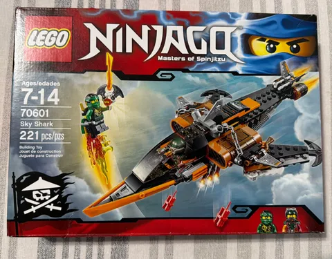 Lego Ninjago 70601 Sky Shark - Brand New Sealed (Minor Box Wear, See Pics)