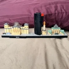 LEGO Architecture Berlin 21027 Skyline Built Set INCOMPLETE SET No Box Manual