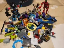LEGO Mixed Lot #15 – 3 Lbs Space Vehicles Mechs Specialty Parts Incomplete Build