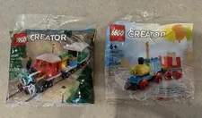 Lego Sets 30584 & 30642, Both Sets New Sealed Polybags, Holiday Birthday Train