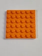 LEGO Parts ● Orange Plate 6 x 6 Square ● # 3958 ● QTY 1