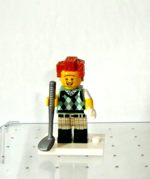 Lego Minifigure 71023 - Lego Movie 2 - Gone Golfin' President Business - 2019