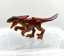 LEGO Jurassic World - Animal, Dinosaur Pyroraptor - Dark Orange Pyroraptor01