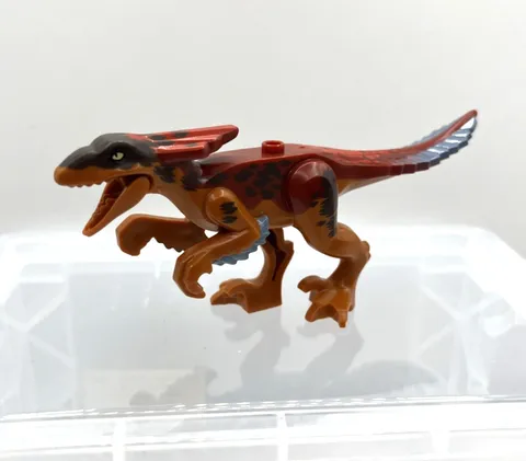 LEGO Jurassic World - Animal, Dinosaur Pyroraptor - Dark Orange Pyroraptor01