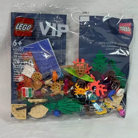 LEGO Miscellaneous: Summer Fun Vip Add-On Pack (40607) ~ NEW / FACTORY SEALED ~
