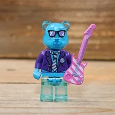 LEGO Vidiyo Blue-Beary Guitarist Minifigure vid022 from Candy Castle Stage 43111