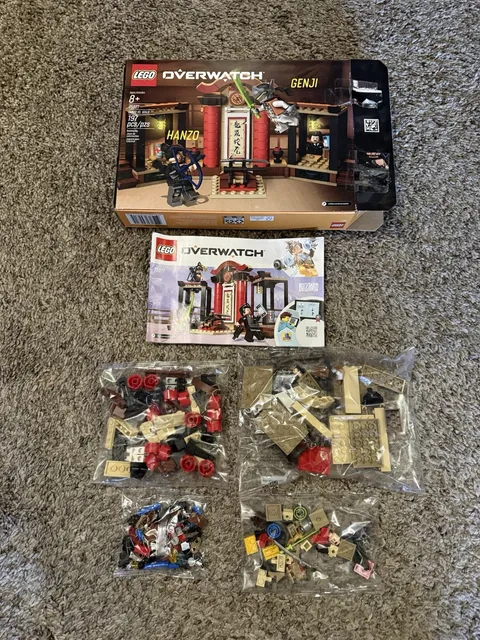 LEGO Overwatch: Hanzo vs. Genji (75971) Almost Complete Sealed Bags NO Stickers