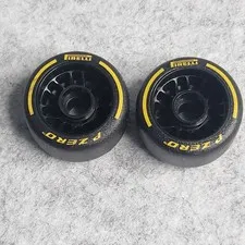 LEGO 105162pb02 Wheel 24 x 13.4 Black Hard Rubber Tire PIRELLI P ZERO Pattern
