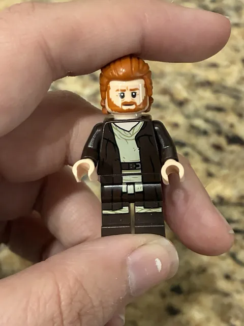 Lego New Obi-Wan Kenobi Reddish Brown Robe Star Wars Minifigure Figure