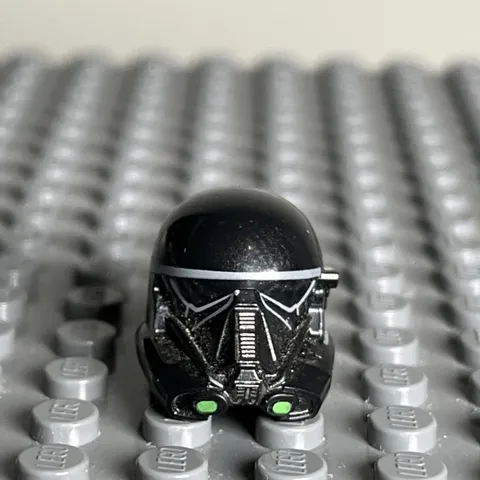 LEGO Star Wars Minifigure Helmet Imperial Death Trooper 26793pb01 sw0807 2D