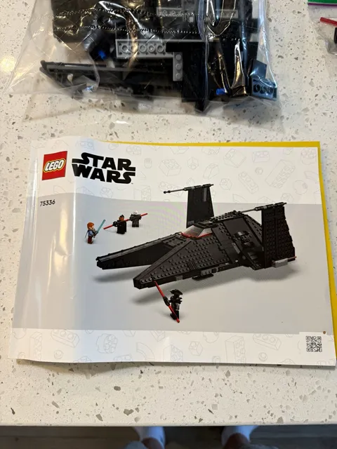 LEGO Star Wars 75336 Inquisitor Transport Scythe Retired Complete Set