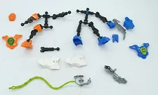 Lego Bionicle Random Parts Lot Weapons Armor Incomplete Figures
