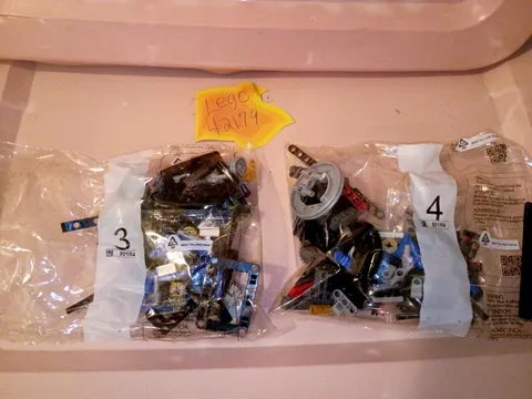 Lego Technic 42179 Planet Earth & Moon in Orbit Bags 3 & 4 Only NEW.