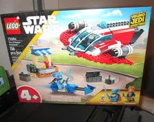 LEGO Star Wars The Crimson Firehawk Build New in Box 75384