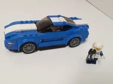 LEGO SPEED CHAMPIONS Series #1 Ford Mustang GT 75871 W/ Minifigure