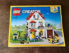Lego Creator, Modular Family Villa, 3 In 1, #31069 Instruction Book