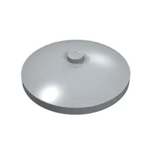 5x LEGO® Part 3960 - Dish 4 x 4 Inverted (Radar) with Solid Stud