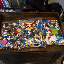​LEGO Bulk Lot 5 lbs 12 oz Genuine Bricks Blocks Minifigures Accessories Tiles