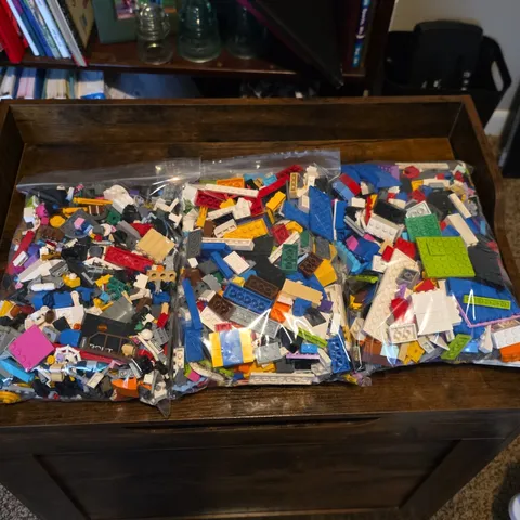 ​LEGO Bulk Lot 5 lbs 12 oz Genuine Bricks Blocks Minifigures Accessories Tiles