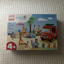 LEGO Bluey 11202 Bluey's Beach & Family Car Trip Set 133 pcs Ages 4+