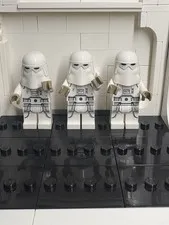 Snowtrooper, Printed Legs, Dark Tan Hands Lego Lot Of 3