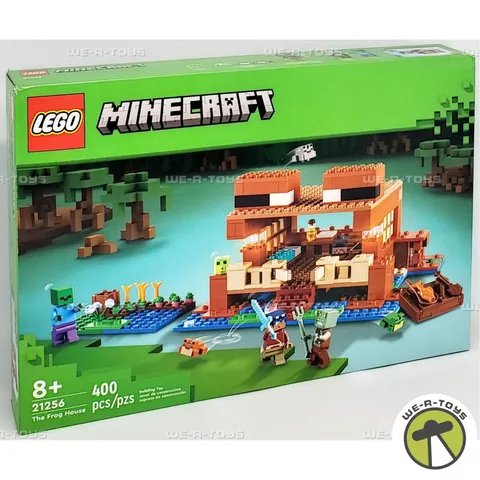 LEGO Minecraft The Frog House 400 Piece Building Set 21256
