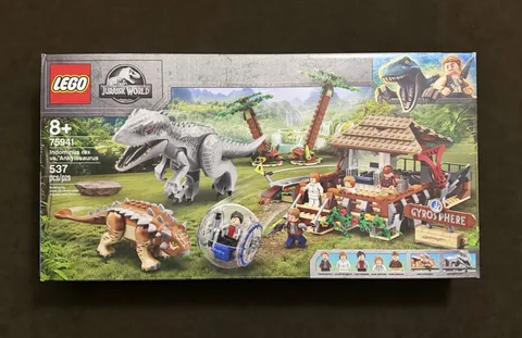 DAMAGED BOX LEGO Jurassic World Indominus Rex vs Ankylosaurus 75941 Park Retired