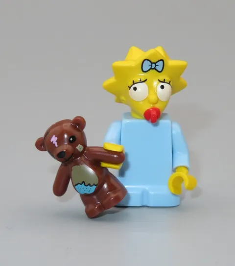 LEGO Simpsons Maggie Simpson teddy bear CMF Collectible Series 1