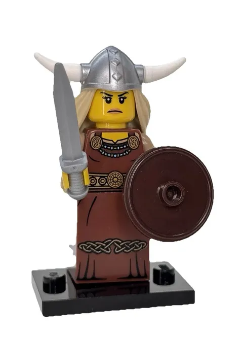 LEGO Minifigure Viking Woman + Accessories 8831 Series 7 CMF