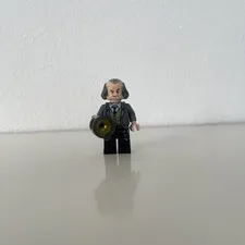 Lego Argus Filch 75953 Harry Potter Minifigure w/ Light