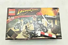 LEGO 7620 Indiana Jones Motorcycle Chase MISB New Sealed Indiana Jones 7199 7627
